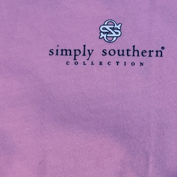Simply Southern Light Pink Short Sleeve Tee - Picture 2 of 6